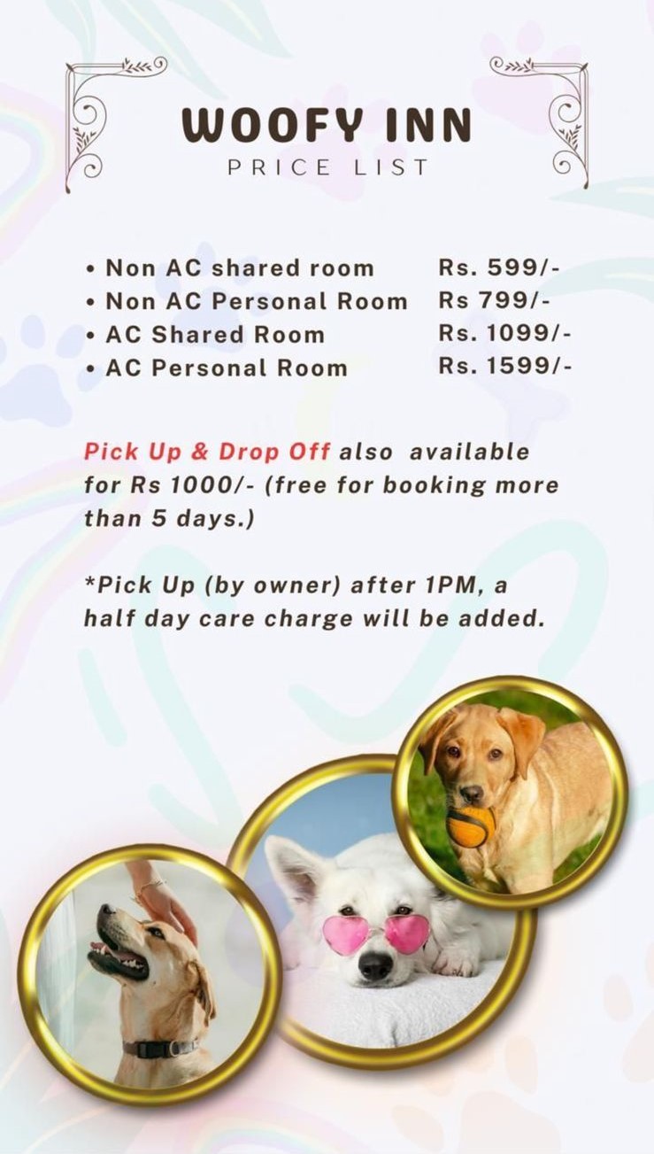 Woofy inn Rate Cared
