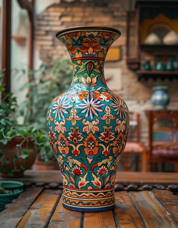 Alwar Kagzi Pottery Thin-Walled Terracotta Vase