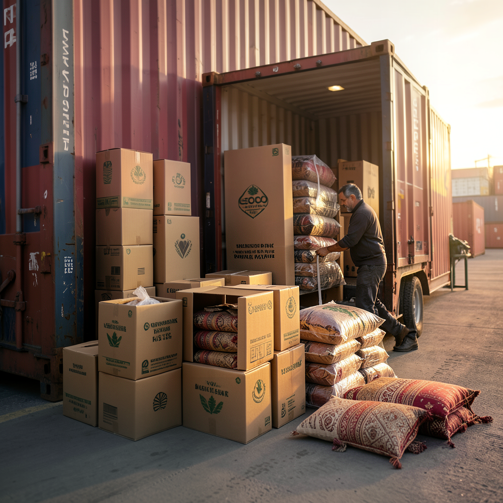 ECO-FRIENDLY EXPORT PACKAGING AND CONTAINER LOADING FOR INTERNATIONAL SHIPMENTS